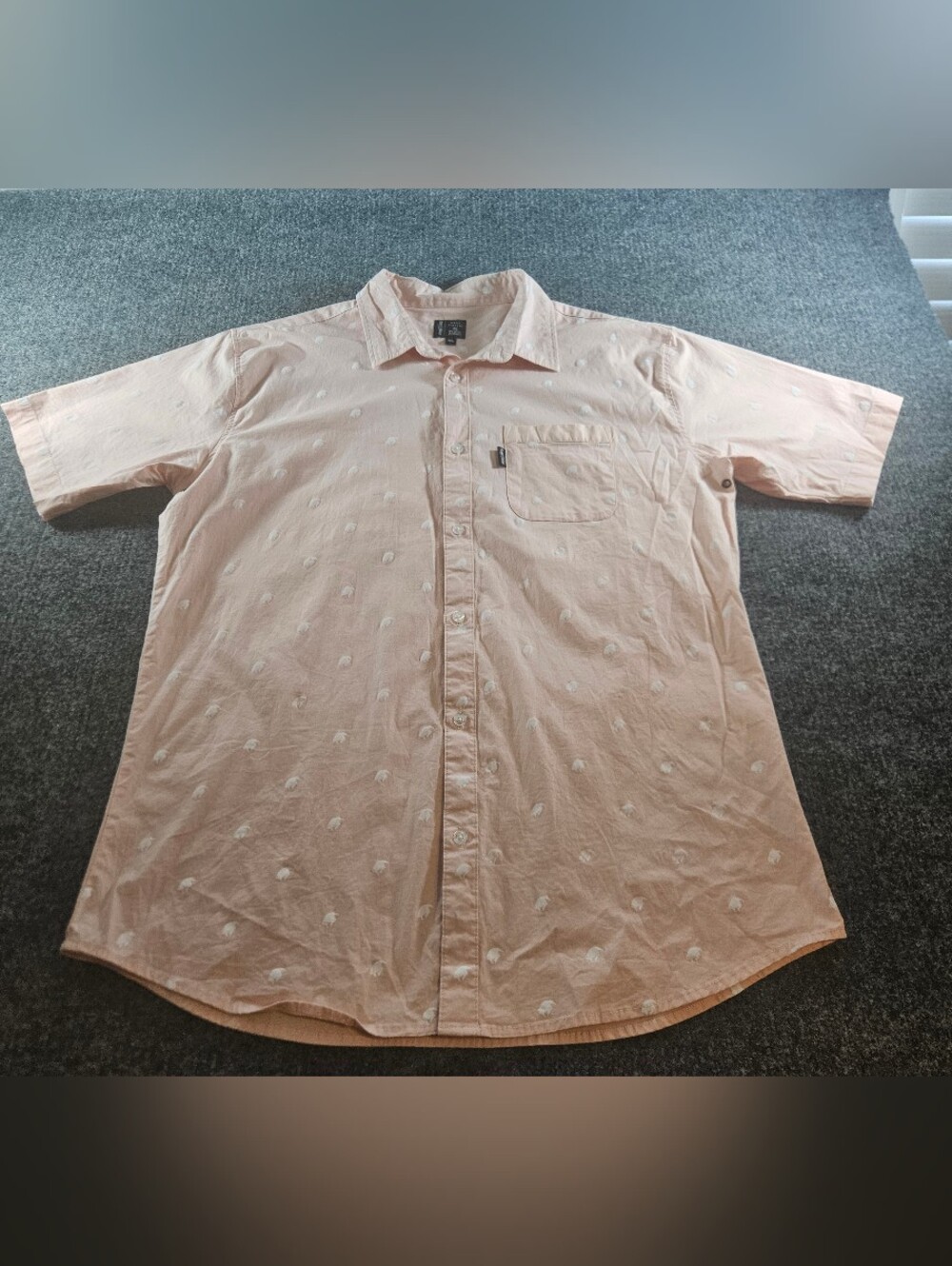 Flag Nor Fail Button Down Shirt Xl